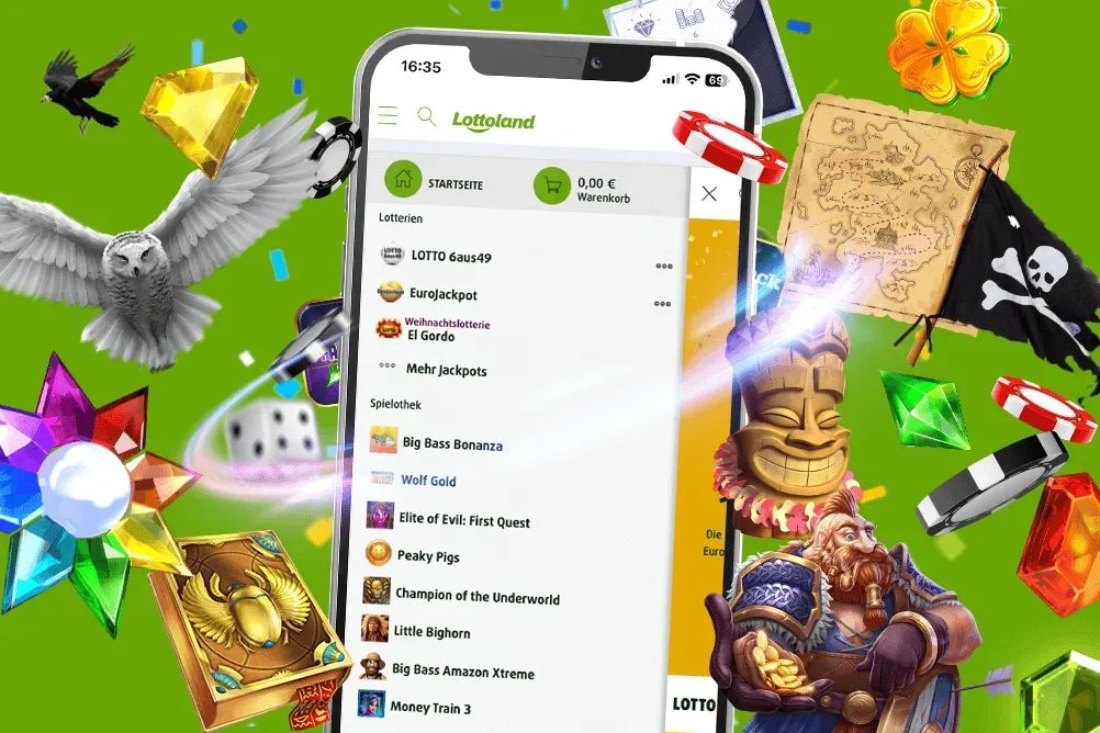Lottoland Pokies Mobile App with Games
